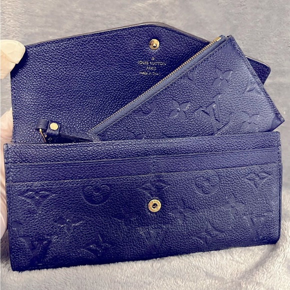 LV EMPREINTE Embossed Mono Wallet with Removable Pouch Insert - Picture 3 of 16